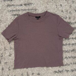 Dynamite cotton tee, purple, x-small